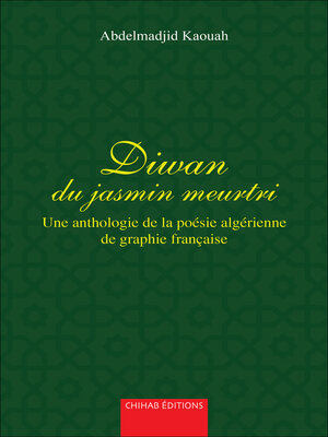 cover image of Diwan du jasmin meurtri